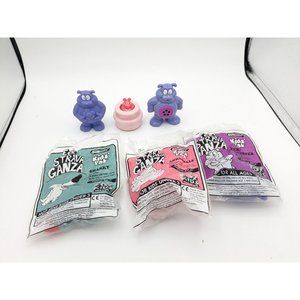 SUBWAY Kids Pak Meal Eek Strava Ganza Toys 1997 Sealed Set Of 3 + 3 Extras